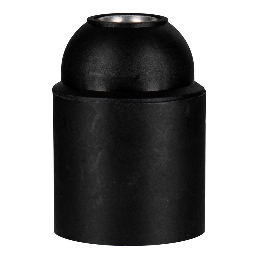 Lamphouder TP Plain E27 zwart VVE=10