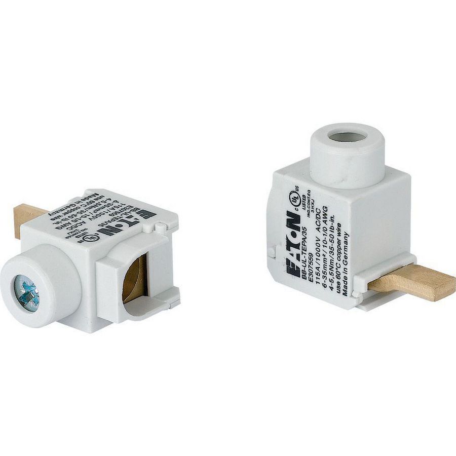 Aansluitklem tbv kabel Ø6-35mm² single- en multiwire VVE=10