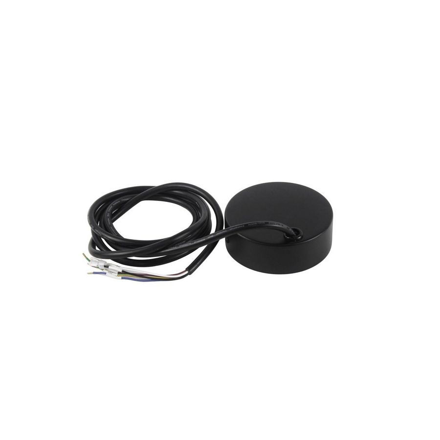 OTAO L CEILING ROSE BK 6-PIN