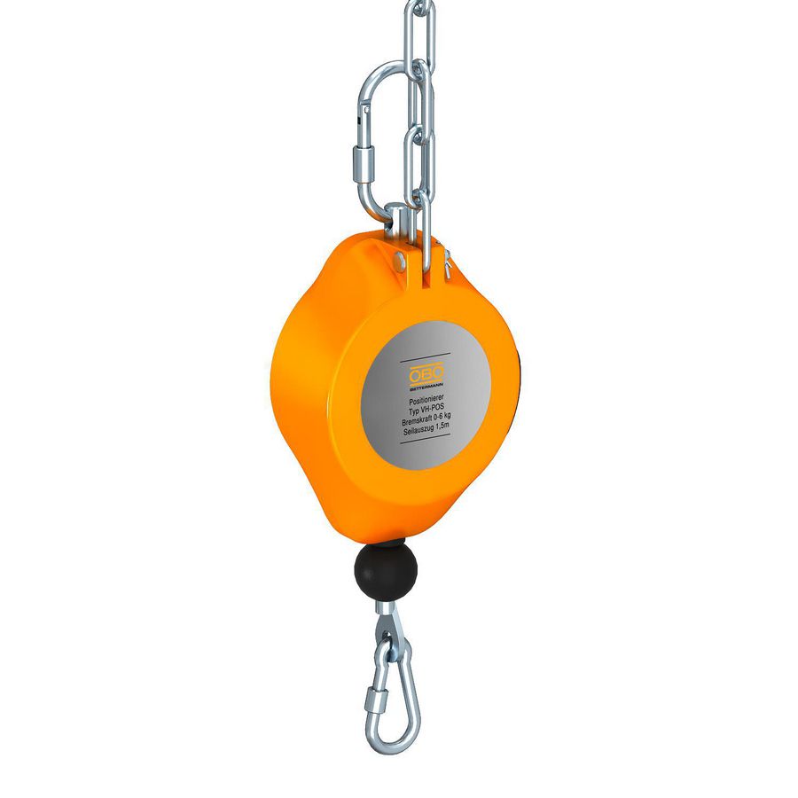 Positioneerder voor VH tot 6kg draaglast 200x105x55 orange