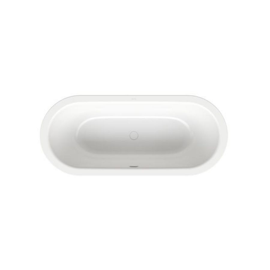 Bad BetteStarlet Flair Oval 1580x680mm Snow 1 greepboring