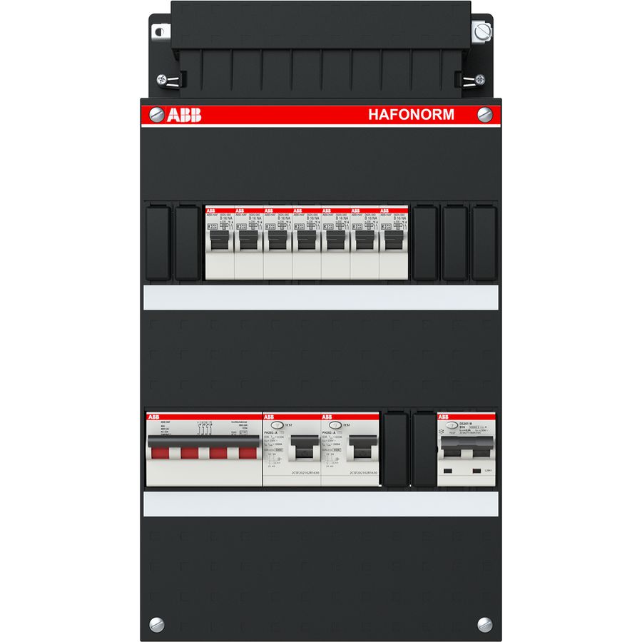 Groepenkast 3-fase 1 40A 4P ALS 63A 2P 30mA 1SPF006972F0024