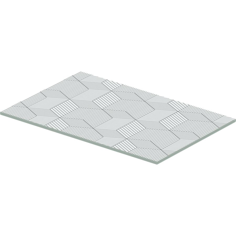 DuraSquare Glazen planchetten Cubic line 470x310x8mm