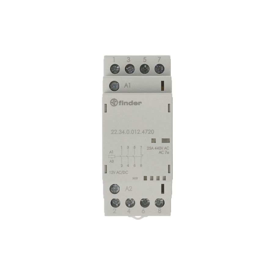 Magneetschakelaar 3 maakc. 1 verbreekcont 25A 48VUC VVE=5