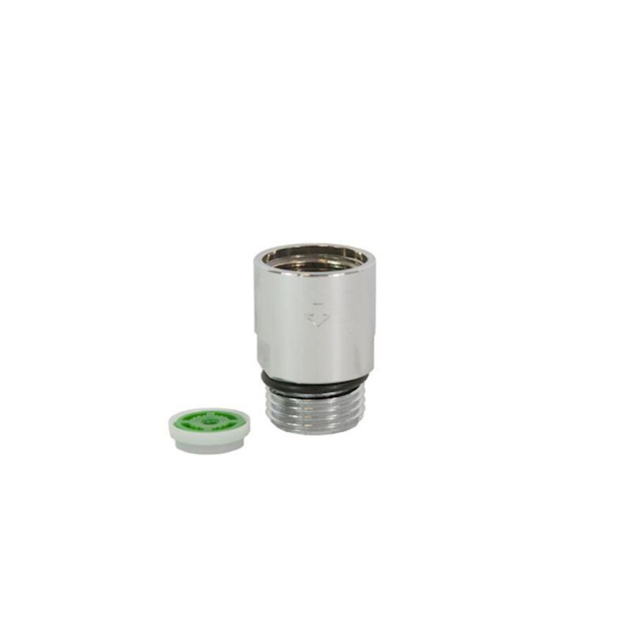 Waterdoseerventiel ProDos DWSA 7l/min. messing vernikkeld 1/2"bi.dr. x bu.dr. lang