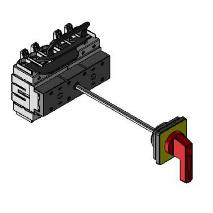 Omschakelaar 315A 3P Bodemmontage