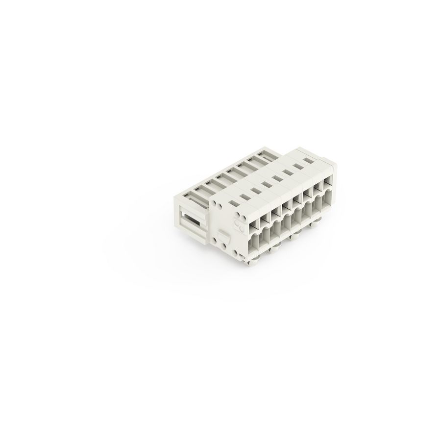 1-draads male steker 1,5mm² li.grijs 734-308/018-000 VVE=50
