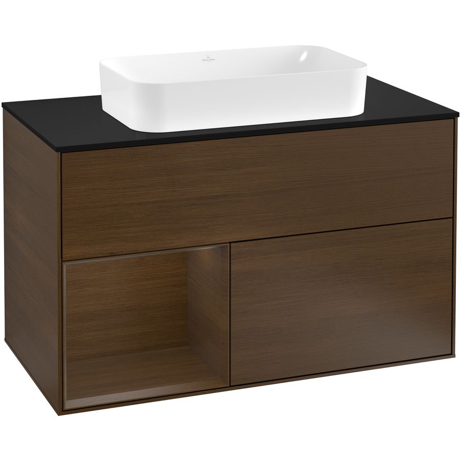 Wastafelonderkast Finion 1000x603x501mm W.Veneer F242GNGN