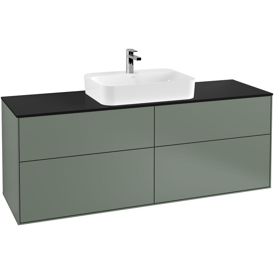 Wastafelonderkast Finion 1600x603x501mm Olive Matt Lacquer G44200GM