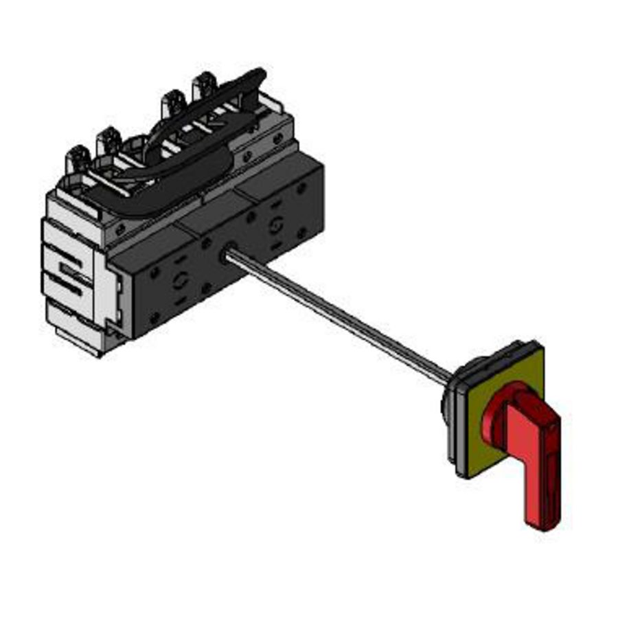 Omschakelaar 250A 3P Bodemmontage
