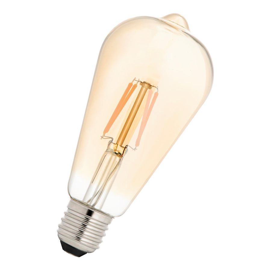 LED-lamp ST64 GD FIL E27 DIM 4W (29W) 300lm 822 goud