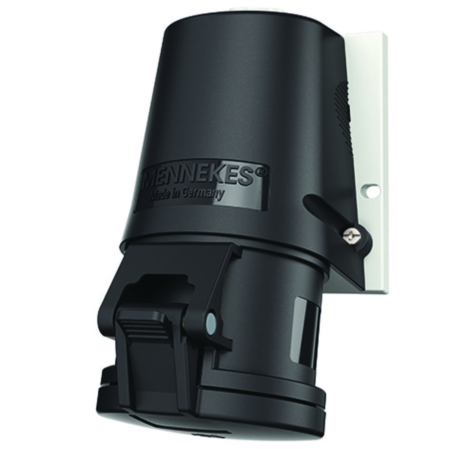Wandcontactdoos 32A 4-polig  7H 500V IP44 TwinCONTACT