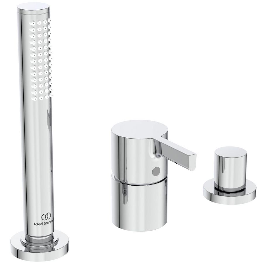 Joy badmengkraan 3-gats badrand zonder uitloop chroom