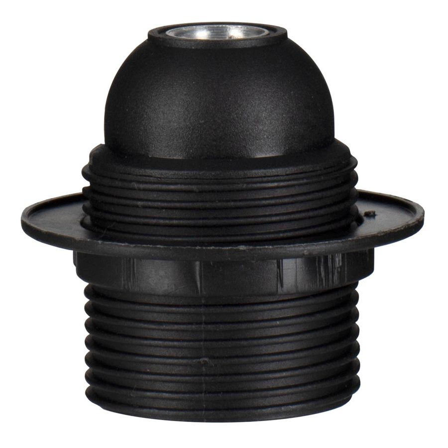 Lamphouder TP Threaded E27 ring zwart