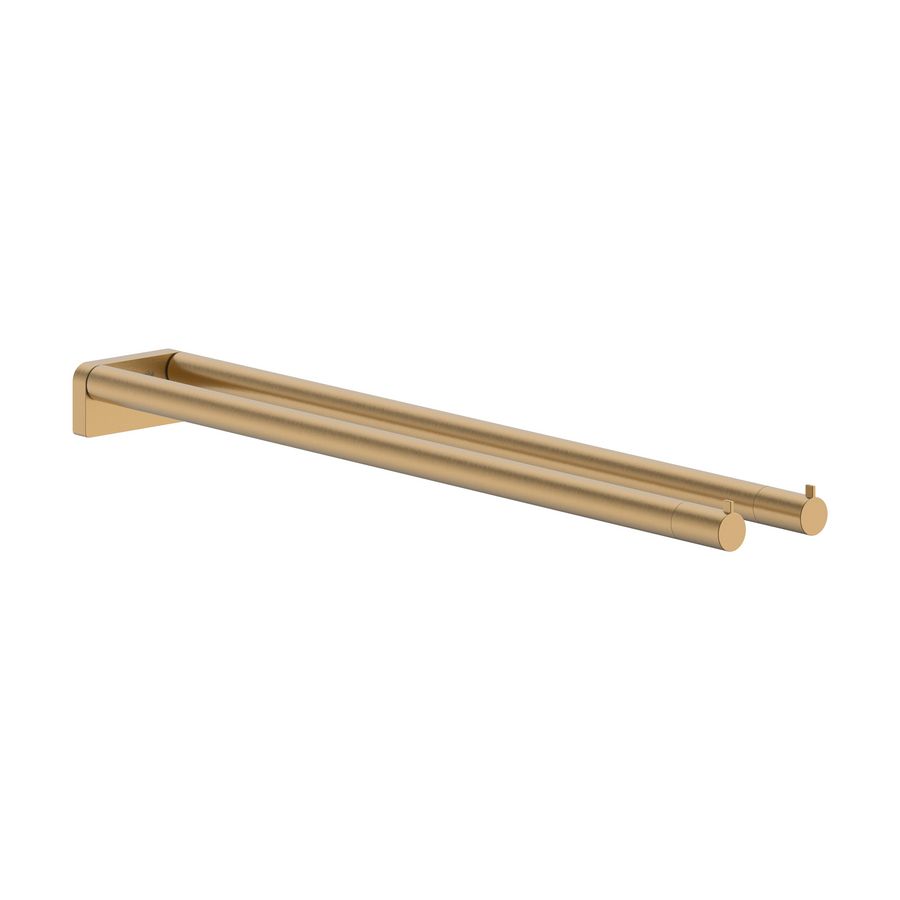 AddStoris S 2-lids handdoekrek Brushed Bronze