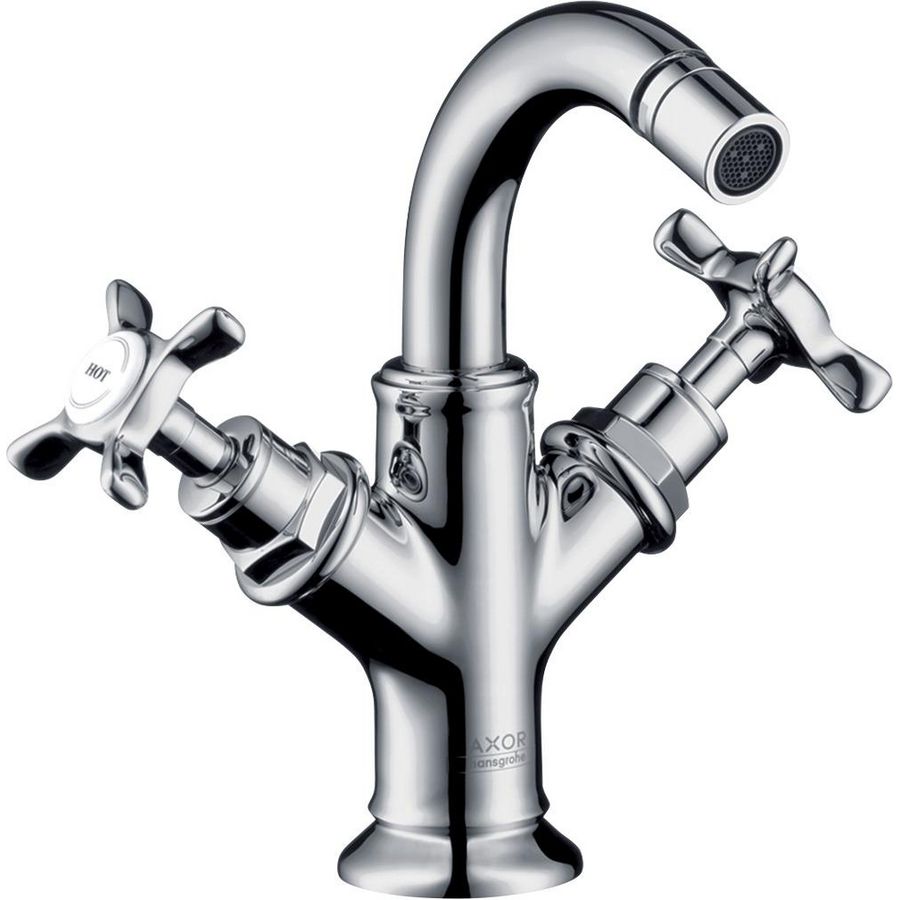 AXOR Montreux 2-hendel bidetmengkraan chroom