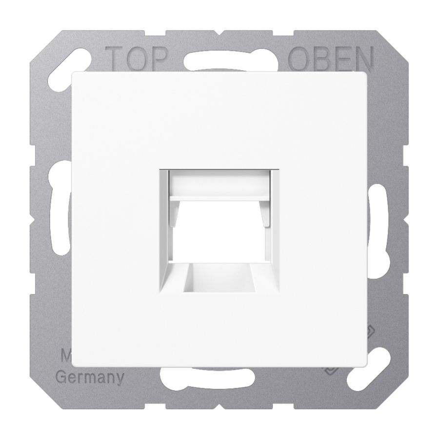 Afdekking AS500 a.wit voor Br.-Rex 1-voudig