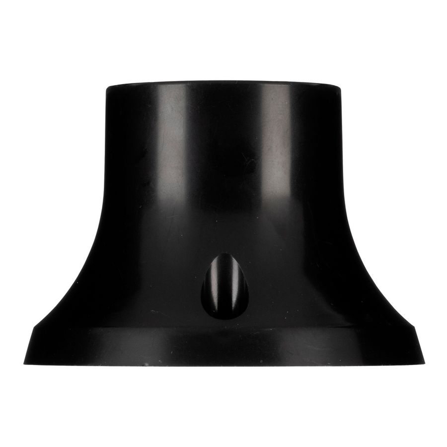 Lamphouder TP Surface straight E27 zwart VVE=10