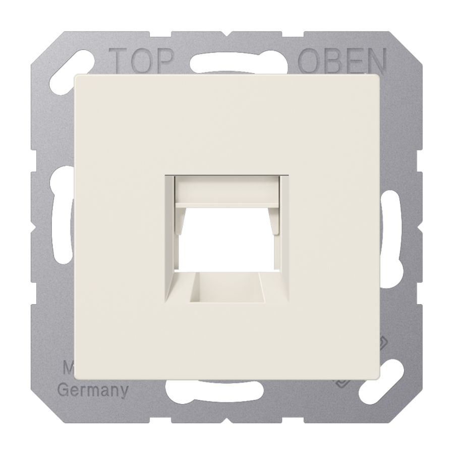 Afdekking AS500 wit voor Brand-Rex 1-voudigdg