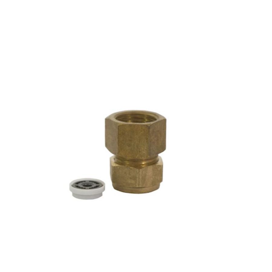 Waterdoseerventiel ProDos DWK 4l/min. messing 15mm klem x 1/2"bi.dr.