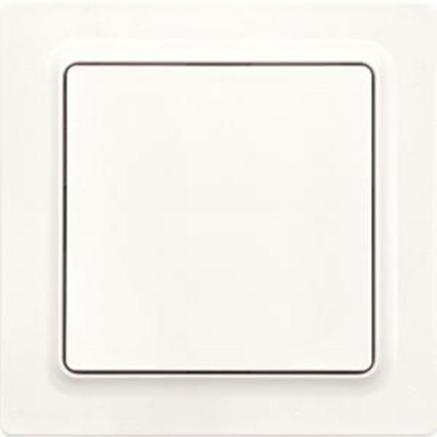 Draadloze EnOcean pulsdrukker m. batterij,2-kanaals,E-Design