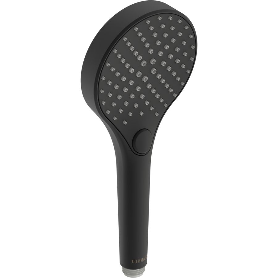 Handdouche, d 110 mm, Composite, Mat zwart