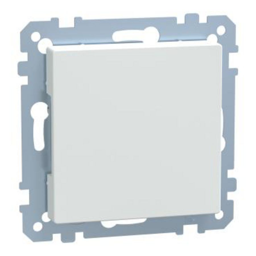 Blindplaat Polarwit Systeem M