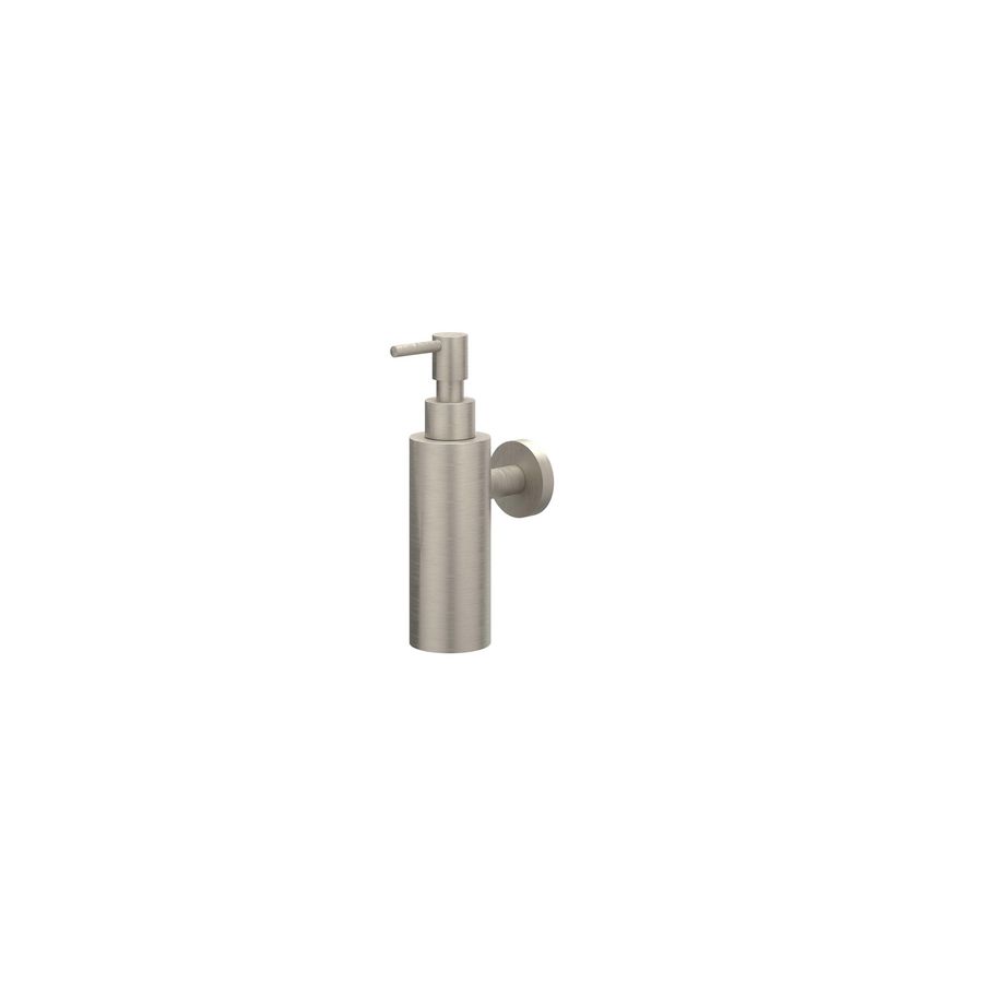 Zeepdispenser wand geborsteld nickel