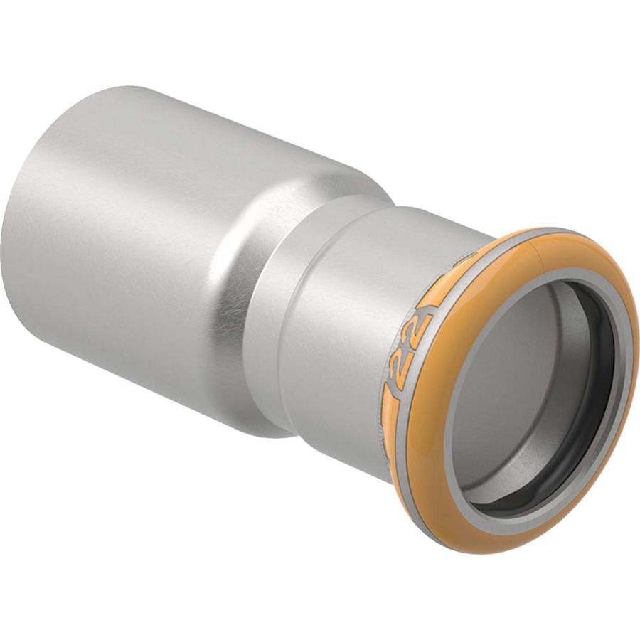 Insteekverloopsok spie x pers 35x28mm MAPRESS THERM RVS