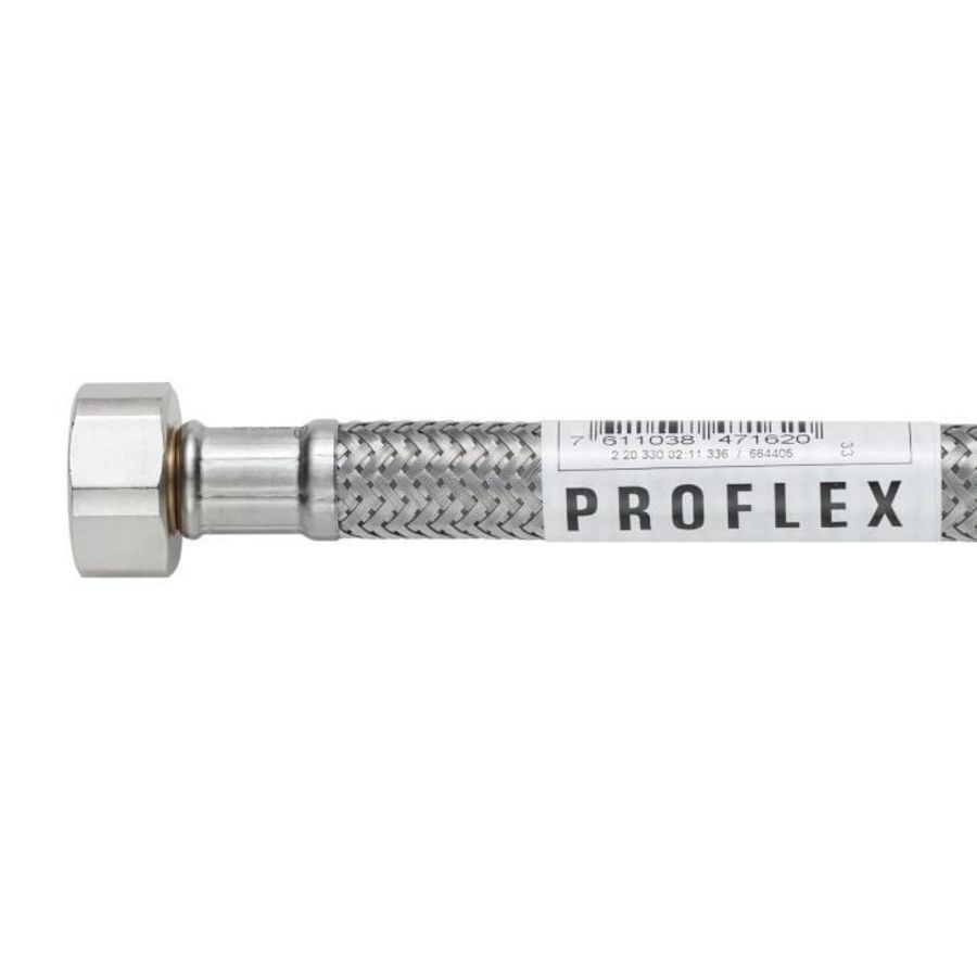 Proflex Flexibele slang 3/8x3/8 bn. L=500mm m.