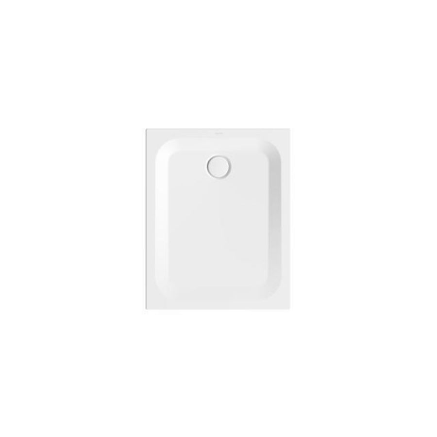 Douchebak geglazuurd staal BetteUltra 1000x800x25mm wit AS antislip Sense afvoer Ø90mm