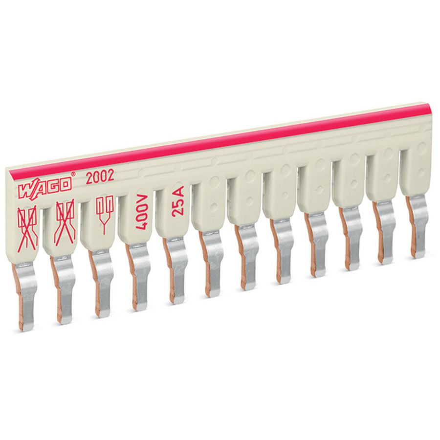 Combinatiebrug 12-voudig geisoleerd lichtgrijs VVE=25