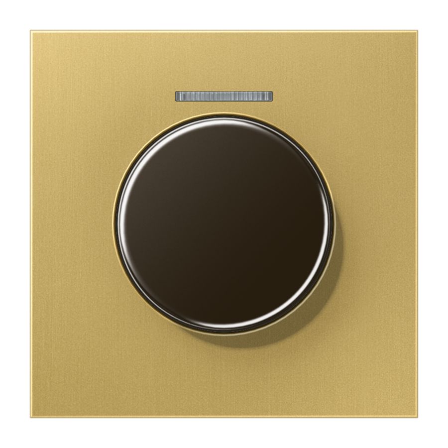 Afdekking LS990 KNX Messing Clas.m.li.venstr