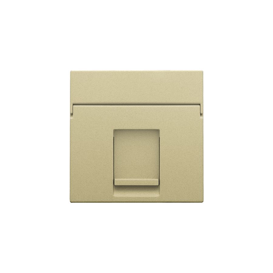 Centraalplaat data 1x RJ gold coated