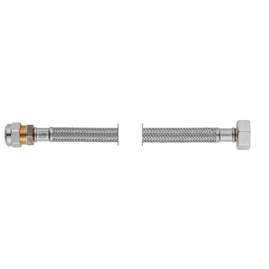 Proflex Flexibele slang 3/8x12mm knelkop. BIN. L=350mm