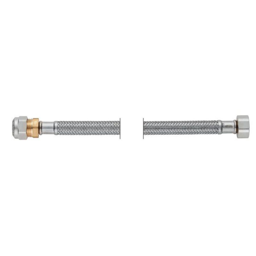 Flexibele slang 3/8" 10mm DN8 knelkoppeling 1-delige x BIN