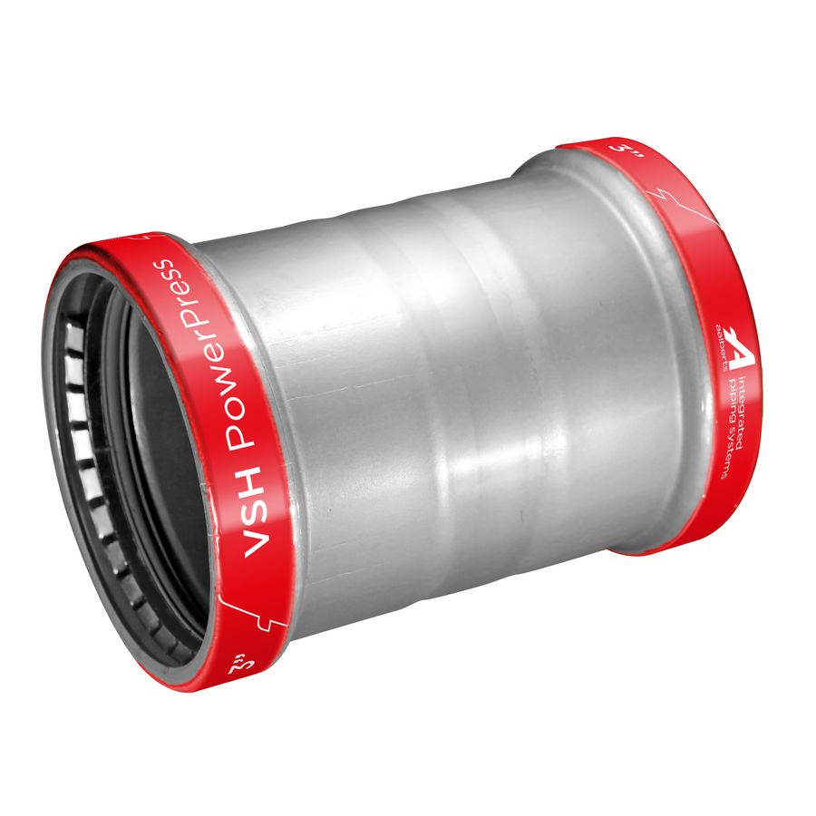 Overschuifkoppeling POWERPRESS EPDM FF 4"
