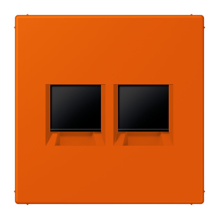 Afdekking 2-voudig AMP Radiall LC4320S