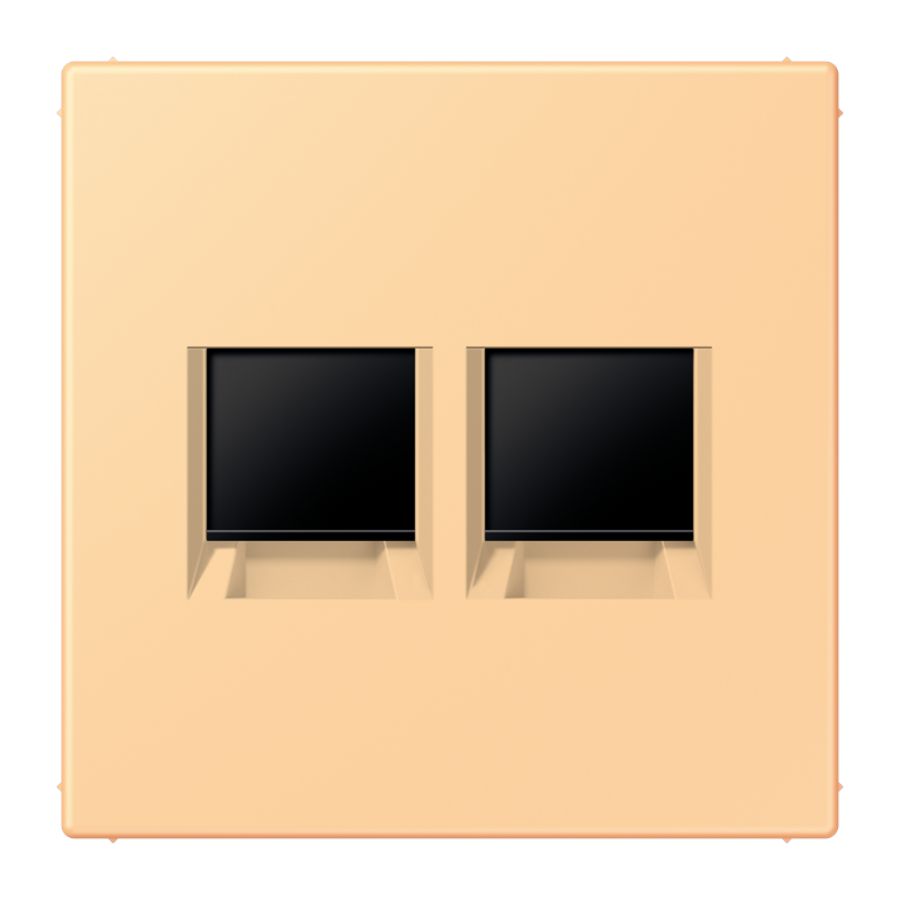 Afdekking 2-voudig AMP Radiall LC4320P