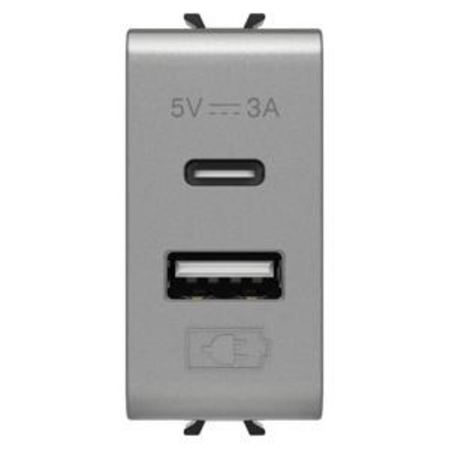 USB-LADER-A+C TYPE-3 A-TITANIUM-1 MODULE-CHORUSMAR