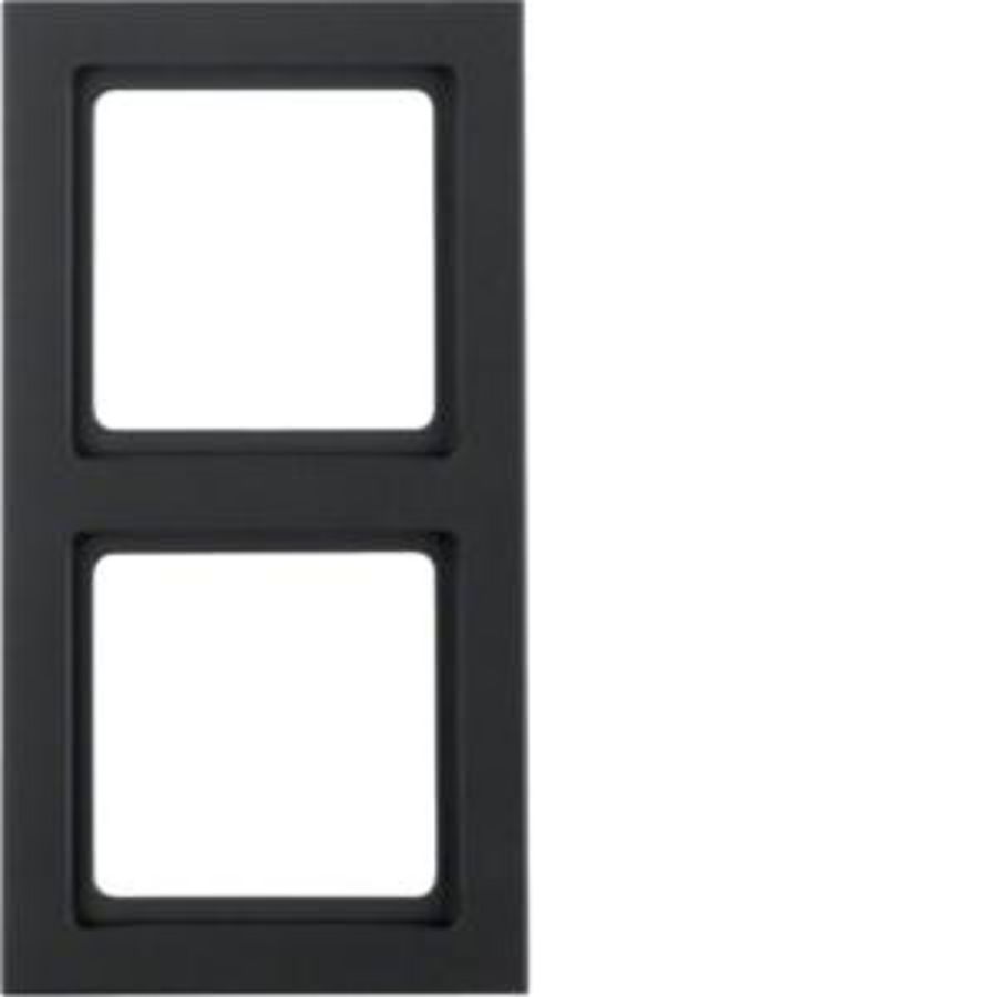 Afdekraam 2-v berker Q.3 antraciet soft-finish