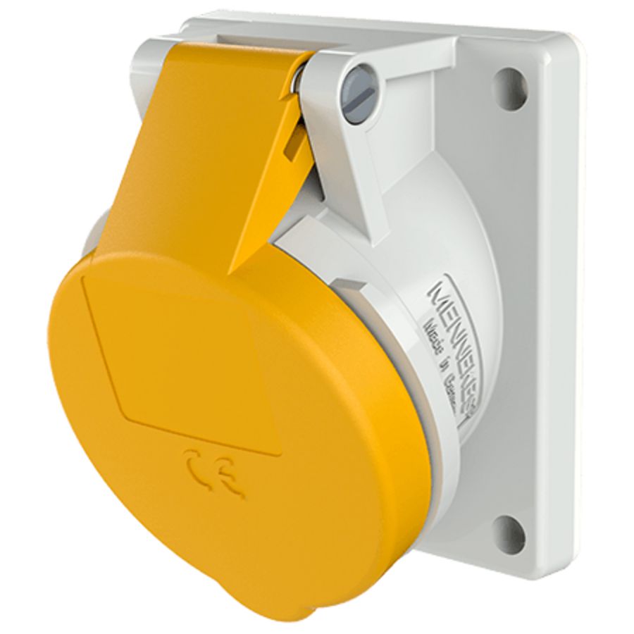 Inbouwwandcontactdoos 16A 3-polig  4H 110V IP44 TwinCONTACT