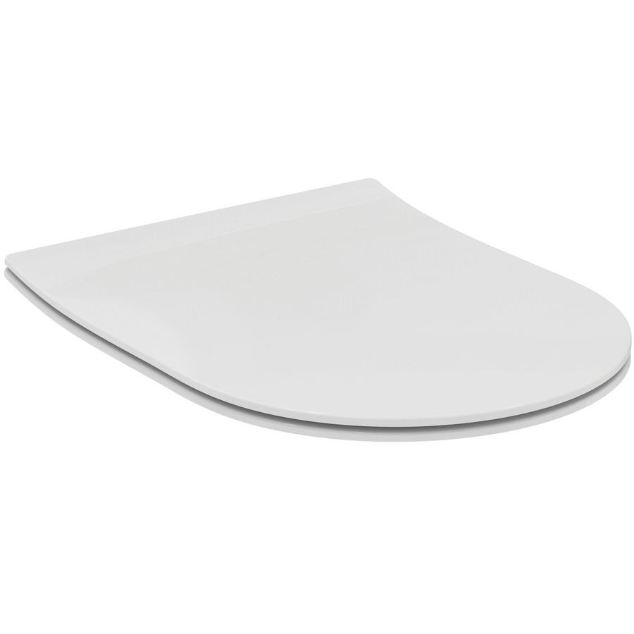 Zitting & deksel slim sandwich sc rvs scharn wit blend curve