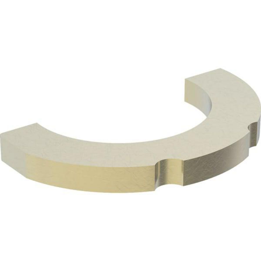 Messinggewicht 288g pneumatische WC-sturing twee to