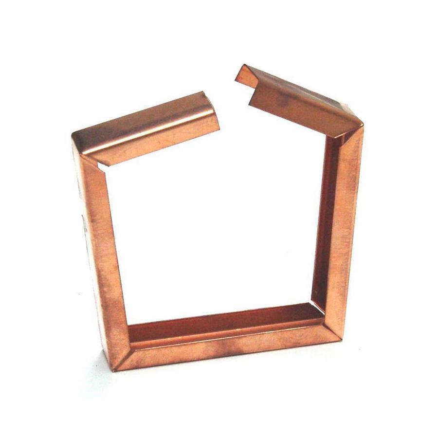 Koperen wrong vierkant 100mm