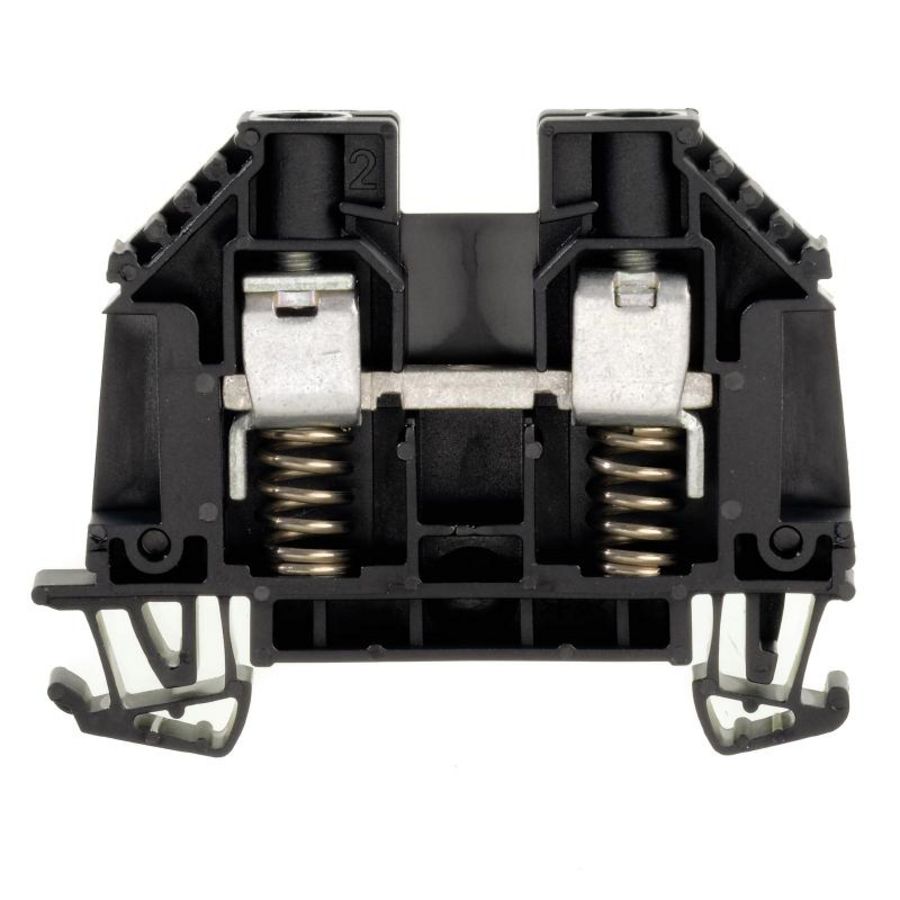 Doorvoerklem zwart 10mm² 57A 63 VVE=50