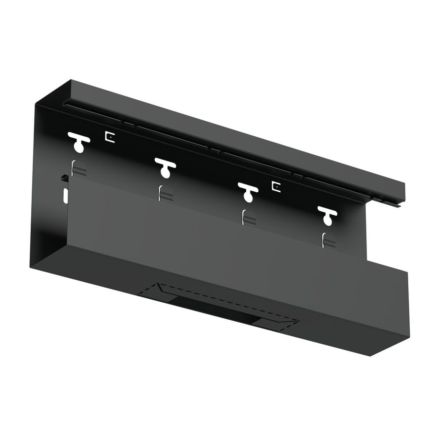 Aansluitstuk verval ASN-170A/65WGX zwart RAL9017