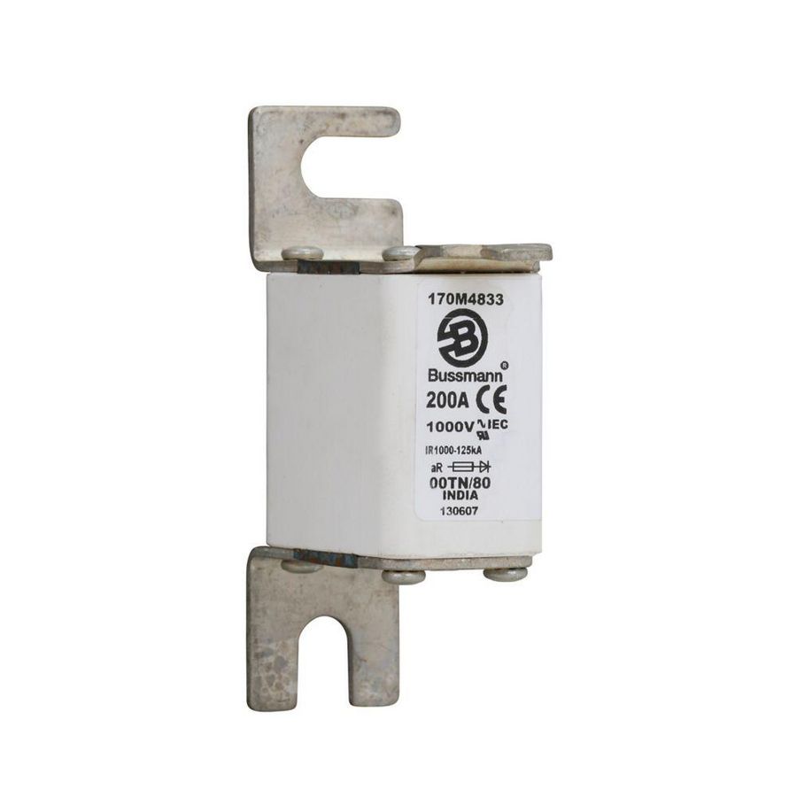 Zekering hoge snelheid 200A AC 1000V 125kA 00 30x47x VVE=6