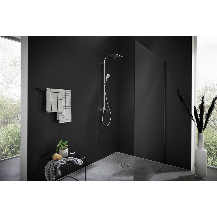 Crometta E 240 Showerpipe met 1-hendel mengkraan chroom