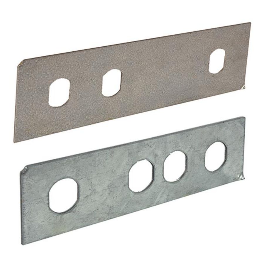 MB zink-plaat 3 gats 218x60 SW17